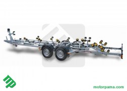 N3500-R Traversa posteriore basculante multirullo di serie